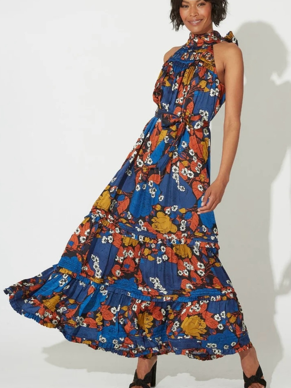 Cleobella Camille Maxi Dress in Sakura